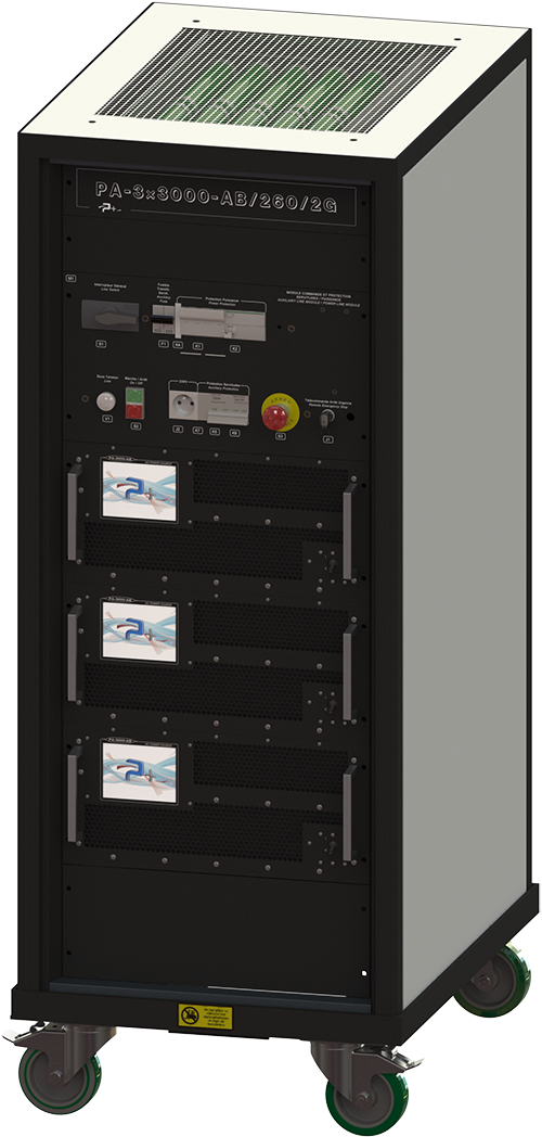 Power Amplifier 3x3kVA